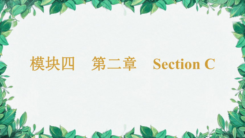Unit 4 Amazing Science Topic 2 Section C 练习课件(共15张PPT)