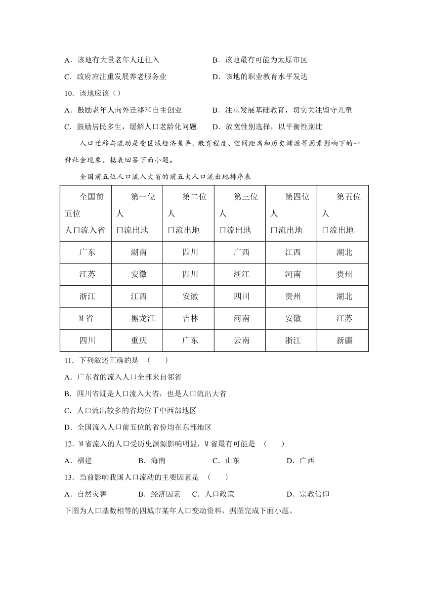 甘肃省天水市田家炳中学2020-2021学年高一第二学期中考试地理试卷   Word版含答案