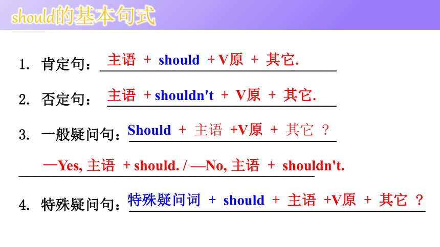 人教新目标八年级下学期Units1 -5 期中语法复习课件(共40张PPT)