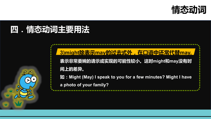 通用版小升初英语语法突破荟萃集训专题十二 情态动词课件（共20张PPT）