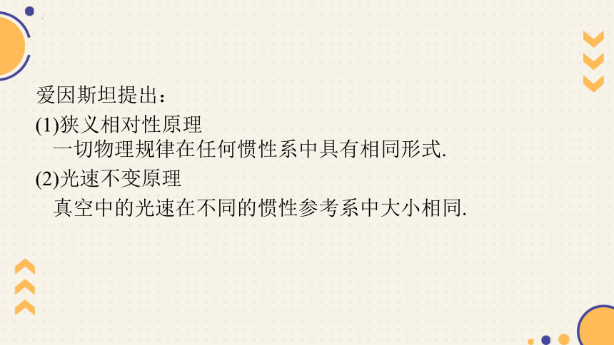 物理人教版（2019）必修第二册7.5相对论时空观与牛顿力学的局限性  课件（共38张ppt）