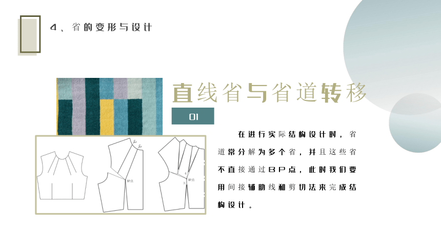 3.4女装的省道转移（二）课件(共23张PPT)《服装CAD》同步教学（高教版）