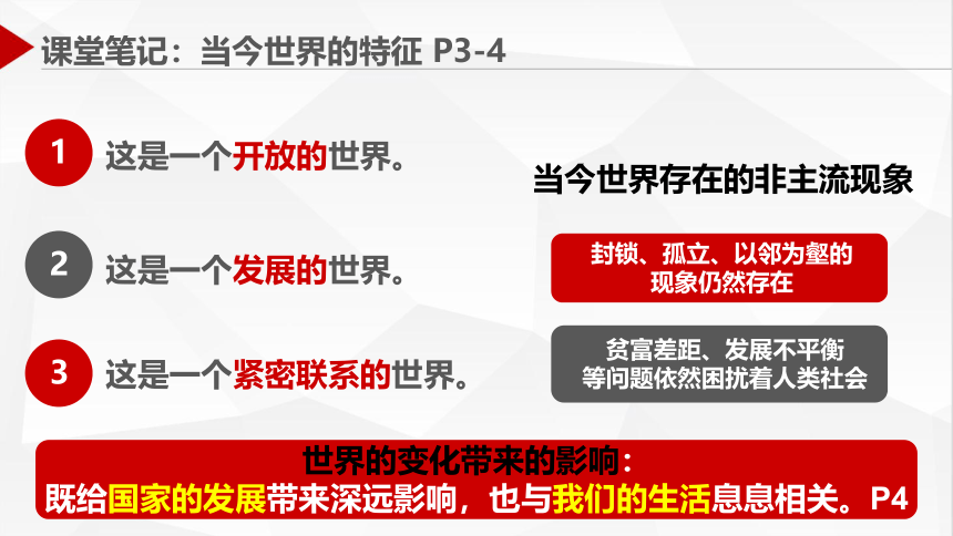 1.1开放互动的世界 课件(共35张PPT)