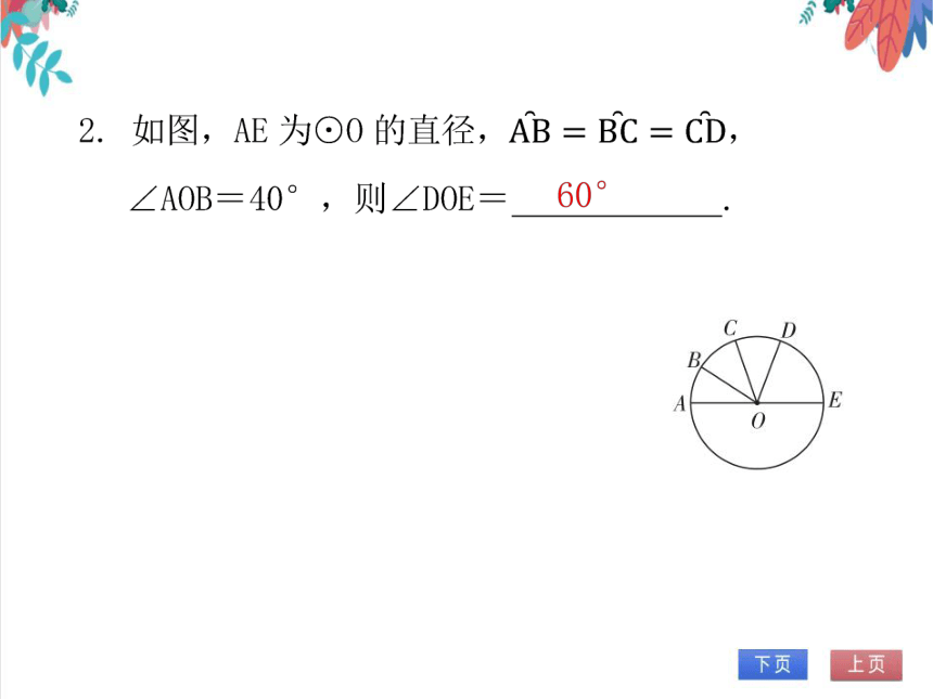 【北师大版】数学九(下)3.10 单元复习--圆 同步练习本（课件版）