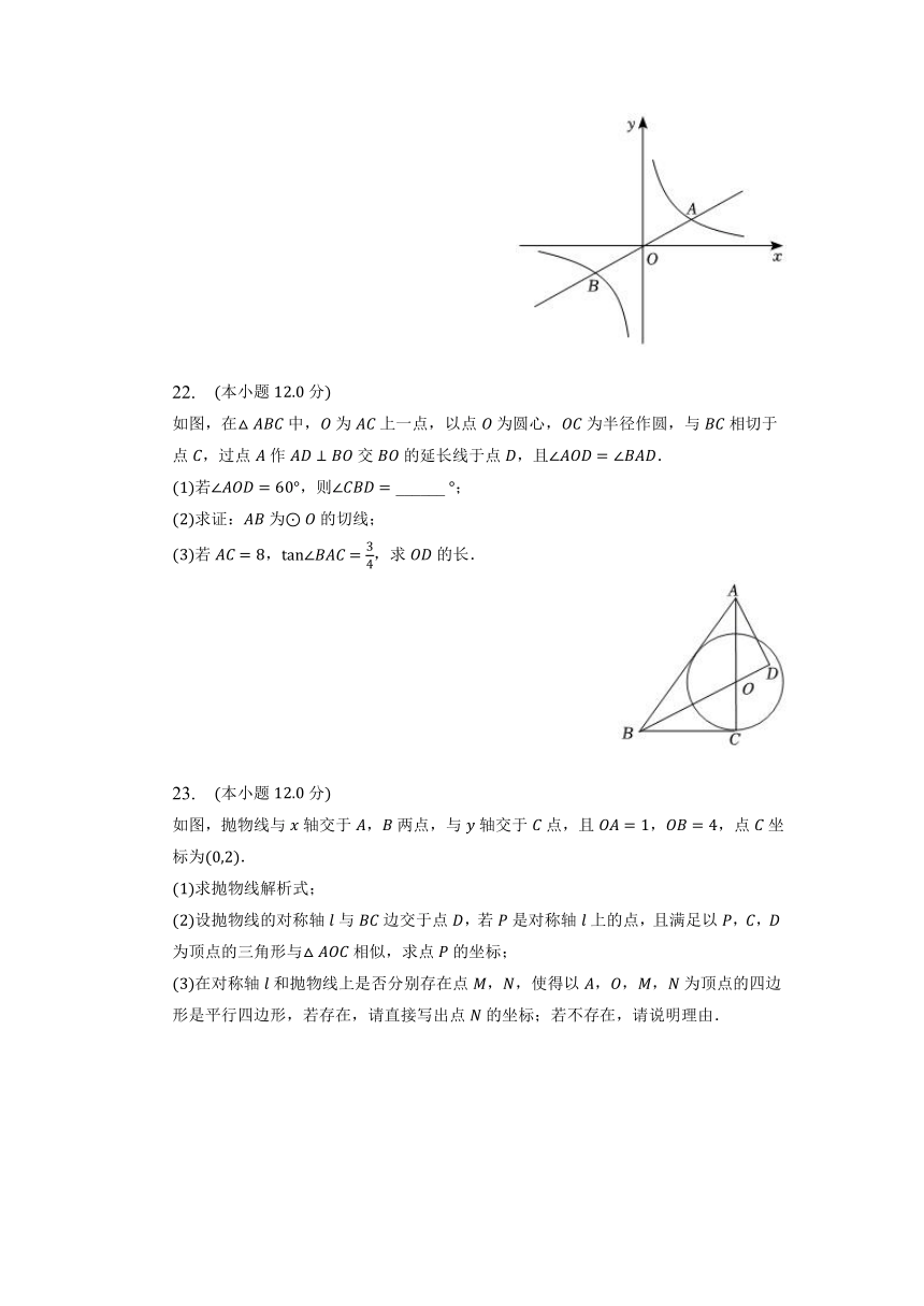 广东省东莞市虎门第五中学2022-2023学年九年级下学期期中数学试卷（含解析）