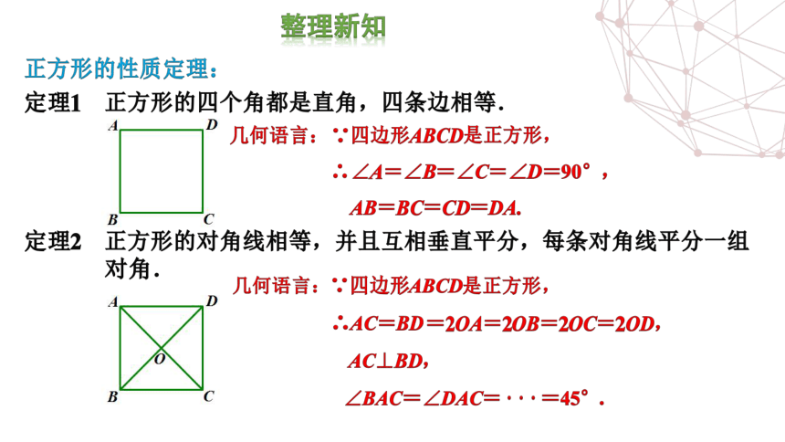 浙教版八年级下册5.3正方形（2）课件(共14张PPT)