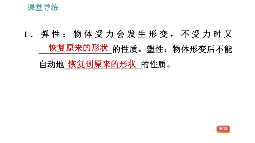 人教版八年级下册物理习题课件 第7章 7.2   弹　力（29张）