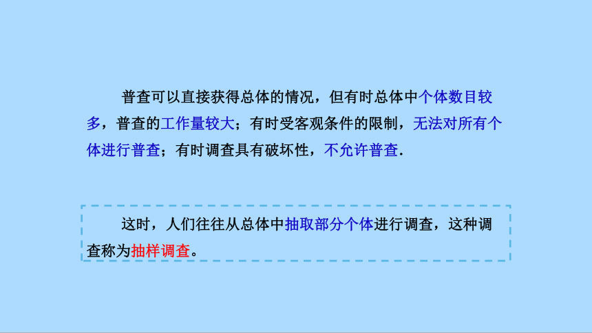 北师大版七年级数学上册6.2普查与抽样调查 课件(共33张PPT)