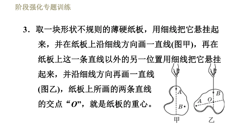 鲁科版八年级下册物理习题课件 第6章 阶段强化专题训练（二）  专训1  二力平衡条件及其应用（24张）