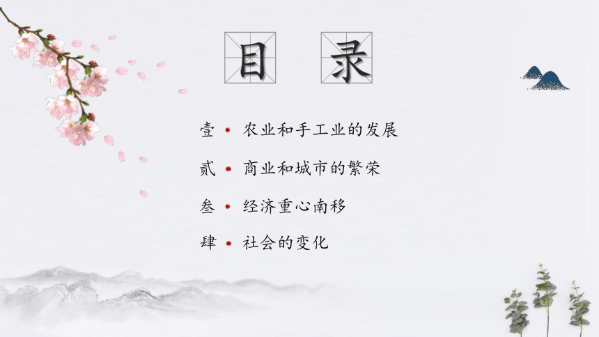 纲要上第11课辽宋夏金元的经济与社会课件（31张PPT）