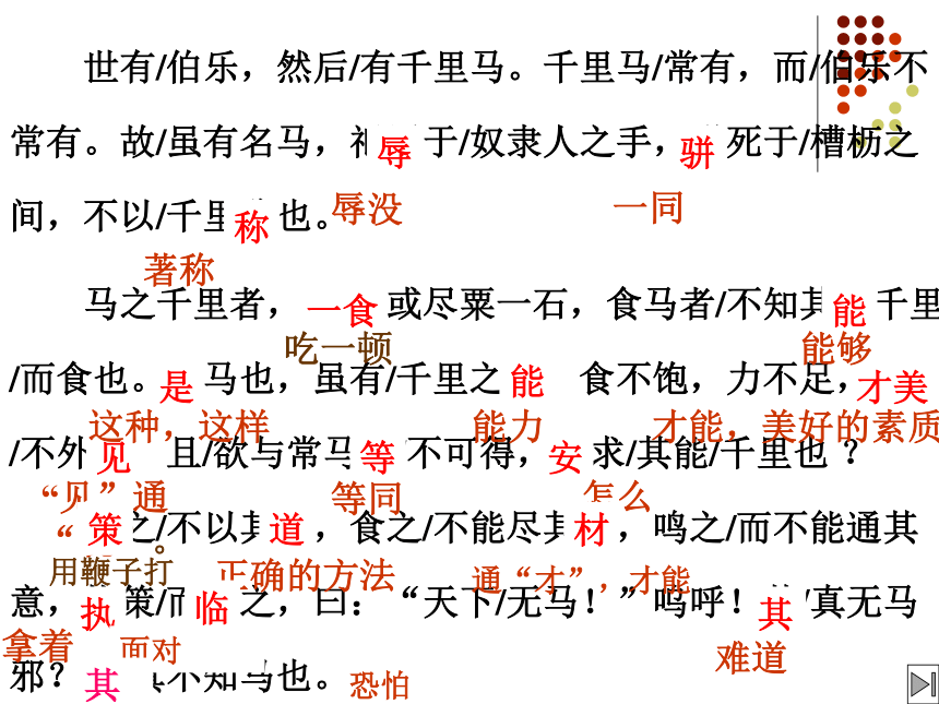 《马说》课件（共42张PPT）