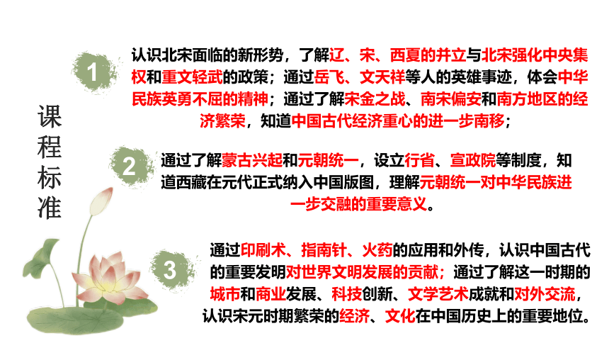 第二单元辽宋夏金元时期：民族关系发展和社会变化  单元复习课件