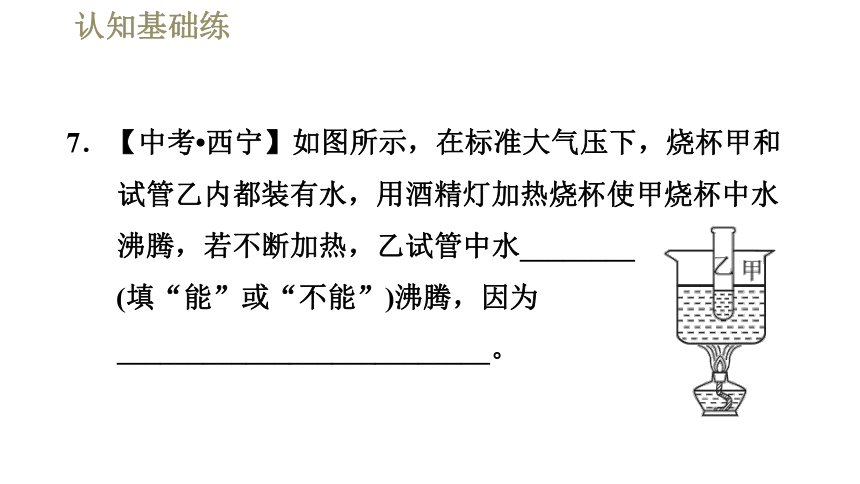 2021-2022学年八年级上册人教版物理习题课件  3.3.1汽化(33张ppt)