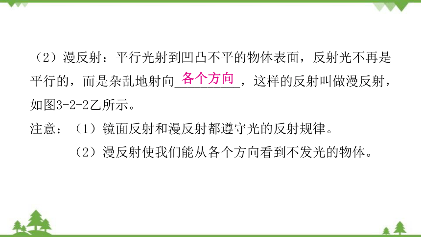 粤沪版物理八年级上册 3.2 探究光的反射规律 习题课件(共28张PPT)