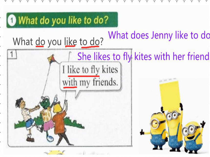 Unit 3  Lesson 17 What Do You Like  to Do？课件(共25张PPT)
