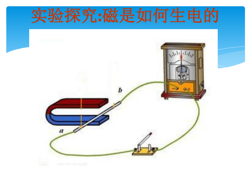 鲁科版九年级物理下册16.5磁生电课件（共17张PPT）