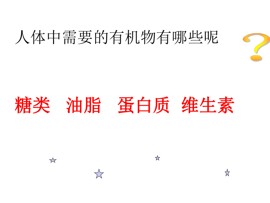 鲁教版九年级下册化学  10.1食物中的有机物 课件（46张ppt）