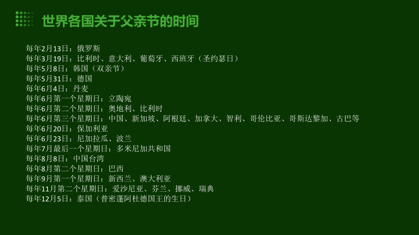 （6月16日）父爱深沉 父爱如山——父亲节主题班会-热点主题班会课件(共31张PPT)