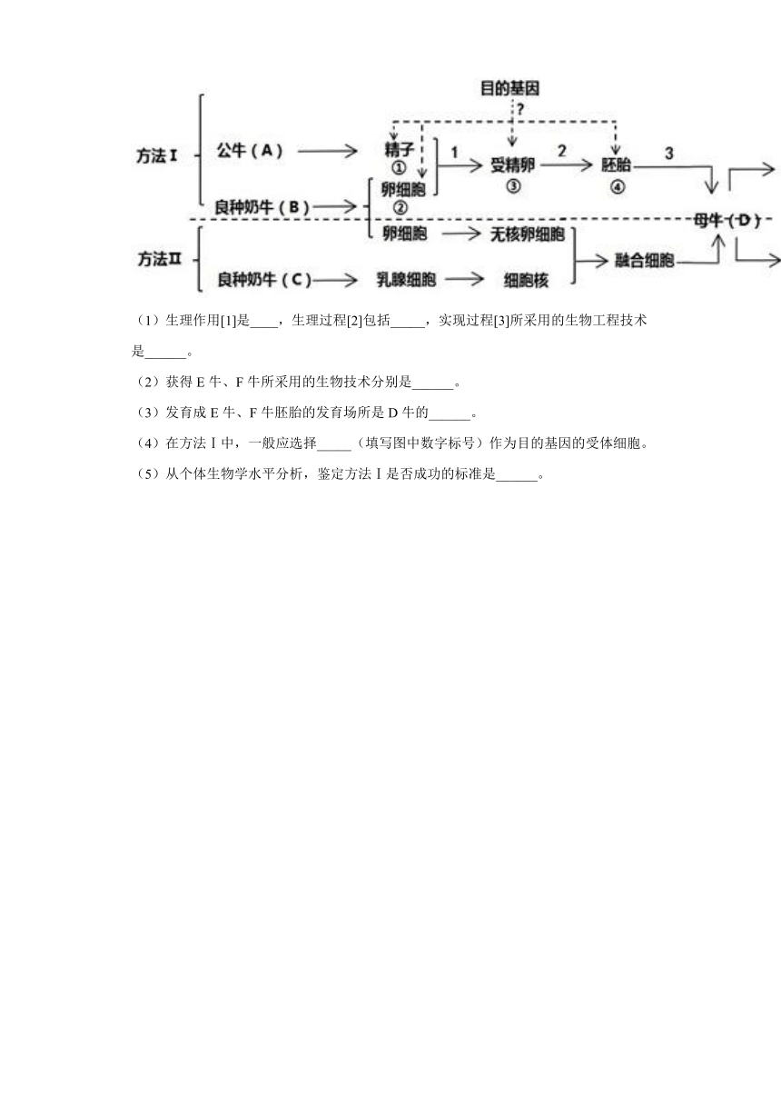 八年级下册7.2.1基因控制生物的性状同步练习（word版，含解析）