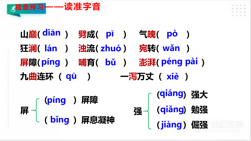 5 黄河颂 课件（共32张PPT）