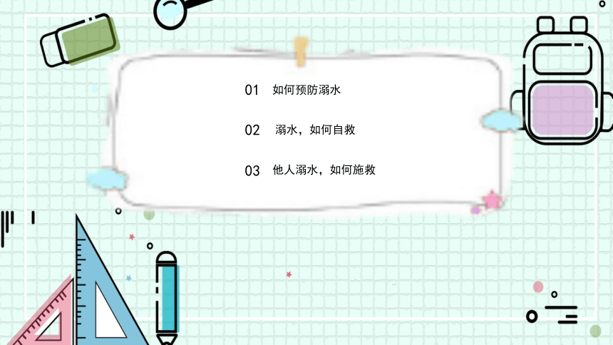 溺水急救知识主题班会 课件（22ppt）