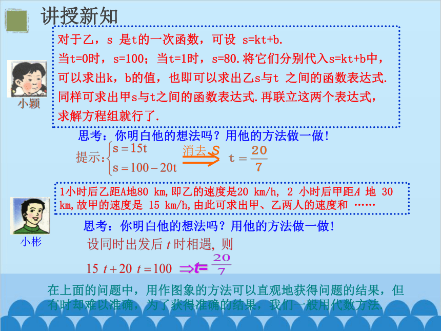 北师大版数学八年级上册5.7 用二元一次方程组确定一次函数表达式 课件(共17张PPT)