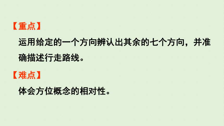 2021-2022学年 人教版数学三年级下册1.4 用八个方向描述简单的行走路线  课件(共41张PPT)