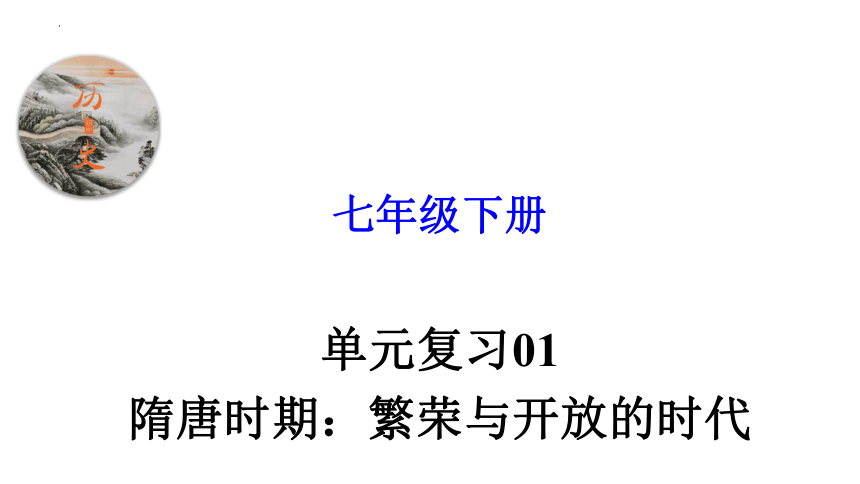 第一单元 隋唐时期：繁荣与开放的时代  单元复习课件