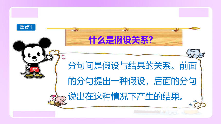 小升初语文专题复习：假设关系的关联词语 课件(共14张PPT)