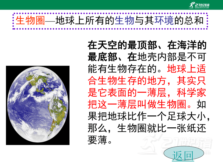 人教版七年级生物上册同步课堂系列1.2.3生物圈是最大的生态系统 (备课件 )(共29张PPT)