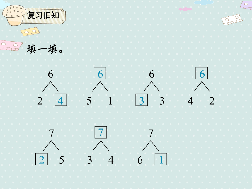 人教版一年级上册数学 5.3  6~7的加减法 课件  （18张ppt）