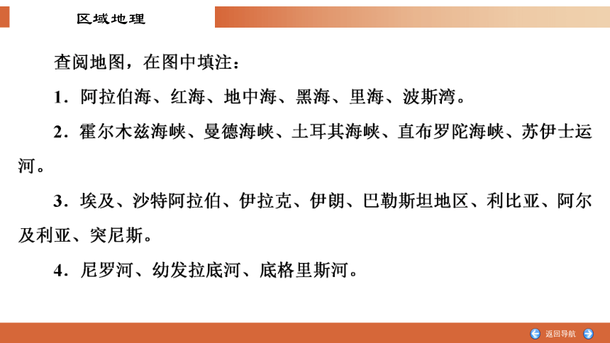 区域地理复习10中东和埃及课件(共75张PPT)