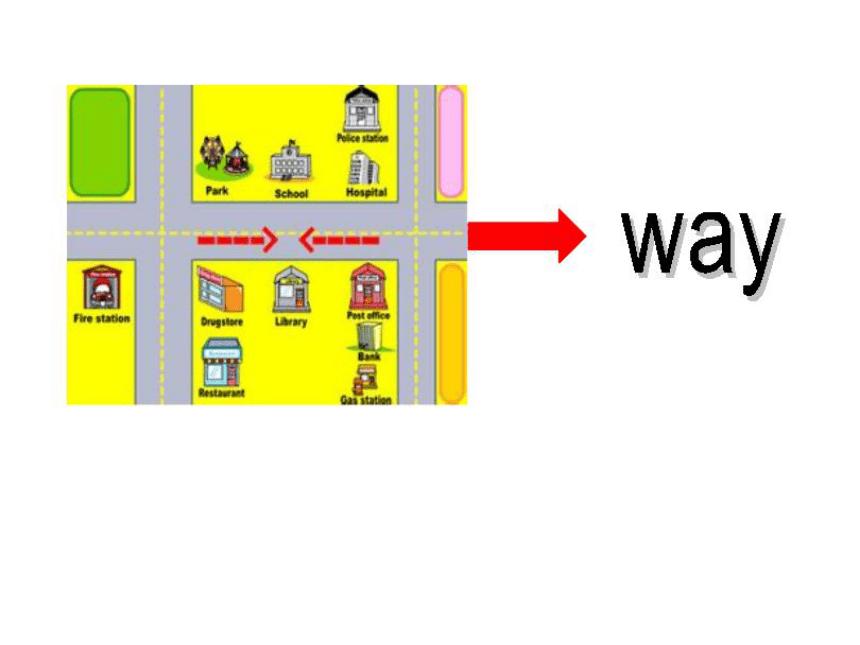 Unit3 Can you tell me the way? Lesson 9 课件（25张PPT)