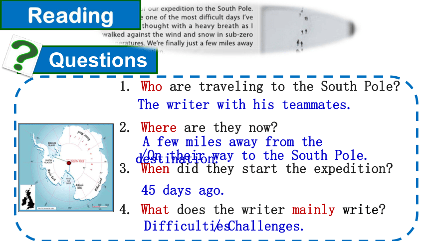 Unit 7 Journeys Lesson 21 To the South Pole 课件(共13张PPT)