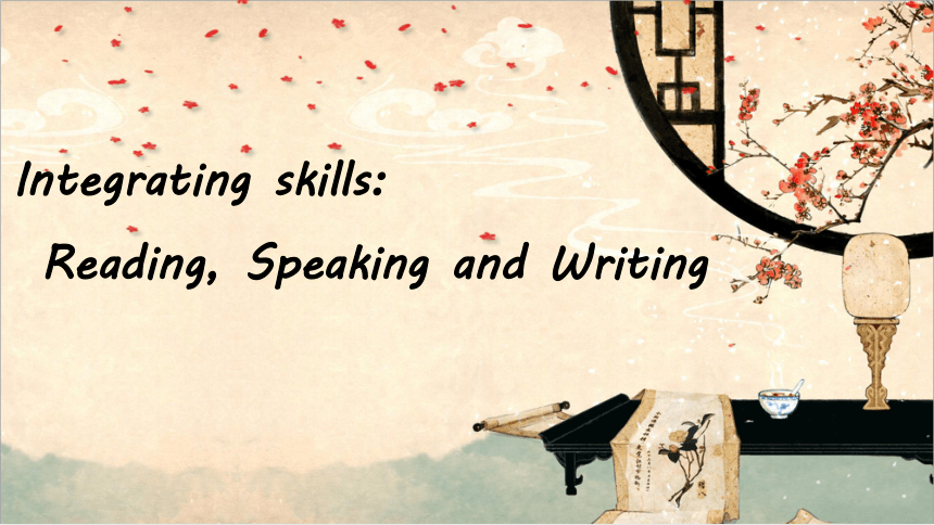 外研版 选修八 Module 6 The Tang Poems Writing（共14张ppt）