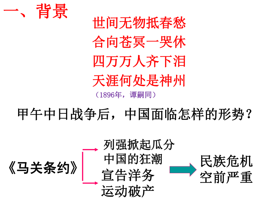 8.3.1维新变法运动 课件（27张PPT）