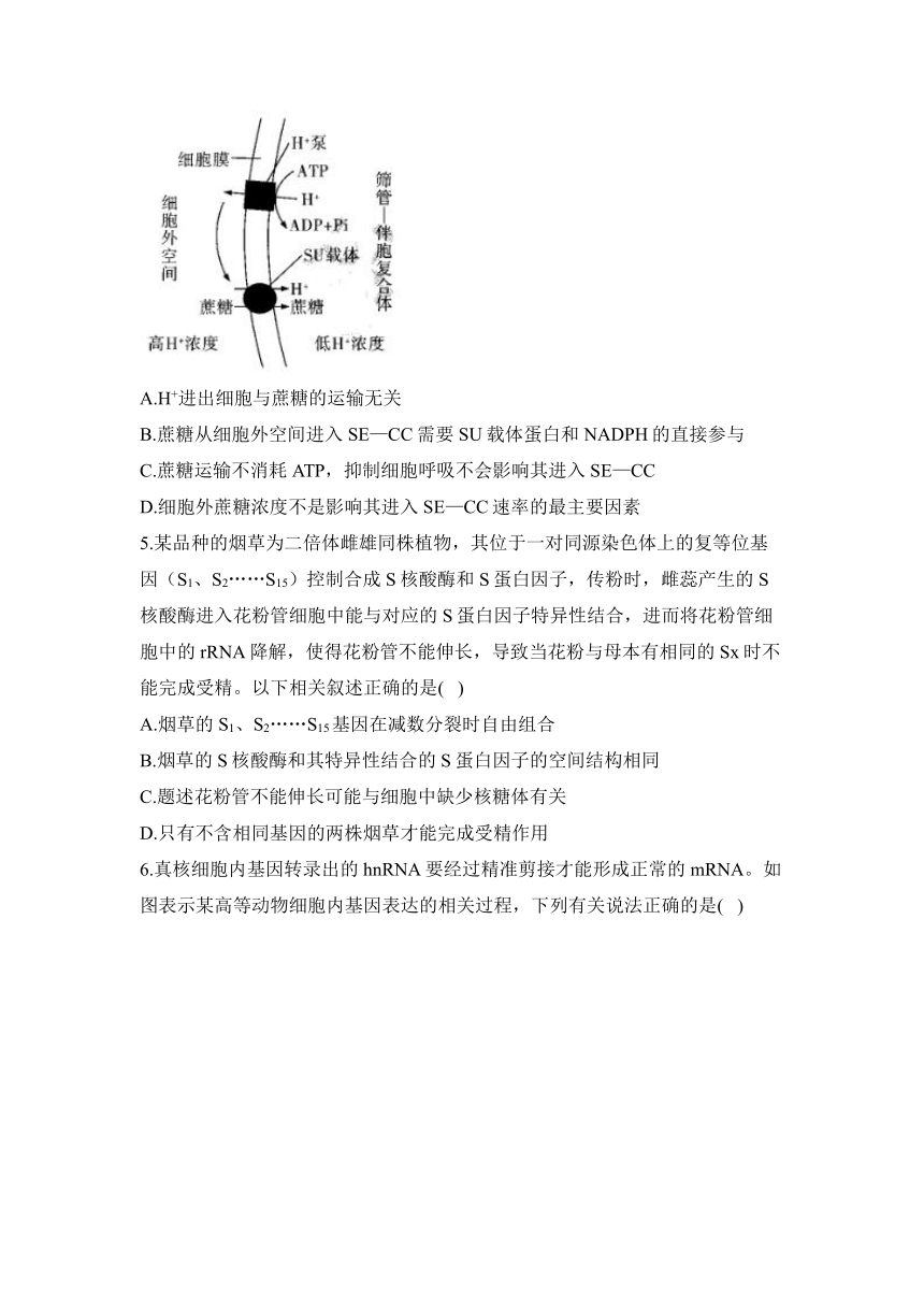 2023届高三下学期5月新高考生物学考前冲刺卷【重庆卷】（Word版含解析）