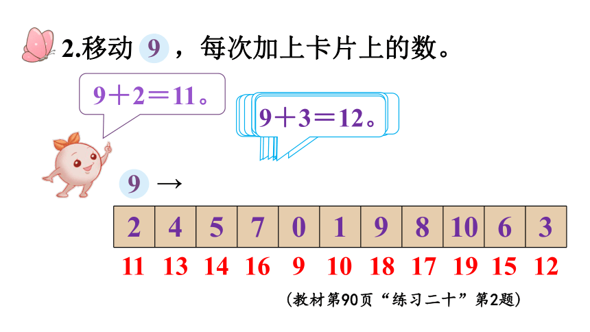 人教版 一年级数学上册8 20以内的进位加法练习课件（41张PPT)