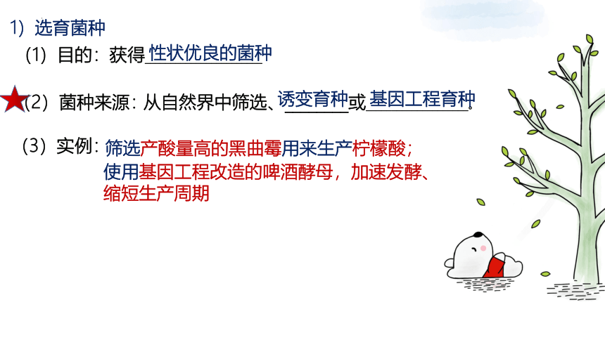 2021-2022学年高二下学期生物人教版（2019）选择性必修3-1.3发酵工程及其应用课件-（24张ppt）