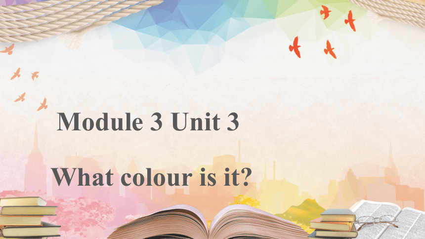 外研版七年级上册 Starter Module 3 Unit 3 What colour is it? 课件 (共27张PPT)