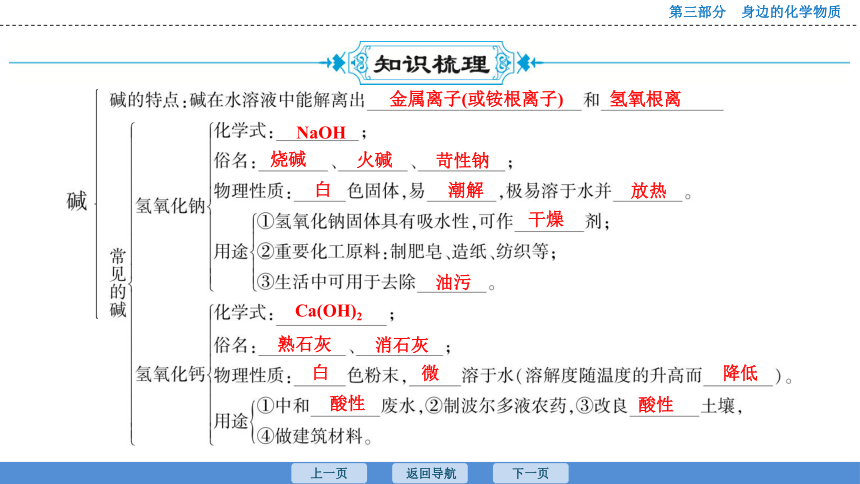 2023年广东中考化学复习--课时17　常见的碱 课件（38张ppt）