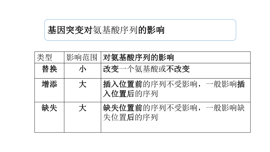 2021——2022学年高一下学期 生物人教版（2019） 必修2  5.1基因突变和基因重组  课件（25张PPT）