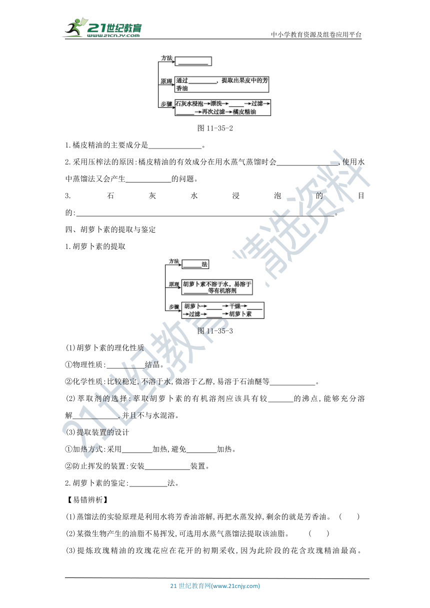 考点梳理&同步真题：第35讲   生物技术在其他方面的应用、酶的应用（含答案详解）