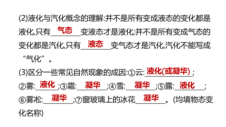 2022年浙江省中考科学一轮复习 第13课时　物态变化（课件 38张PPT）