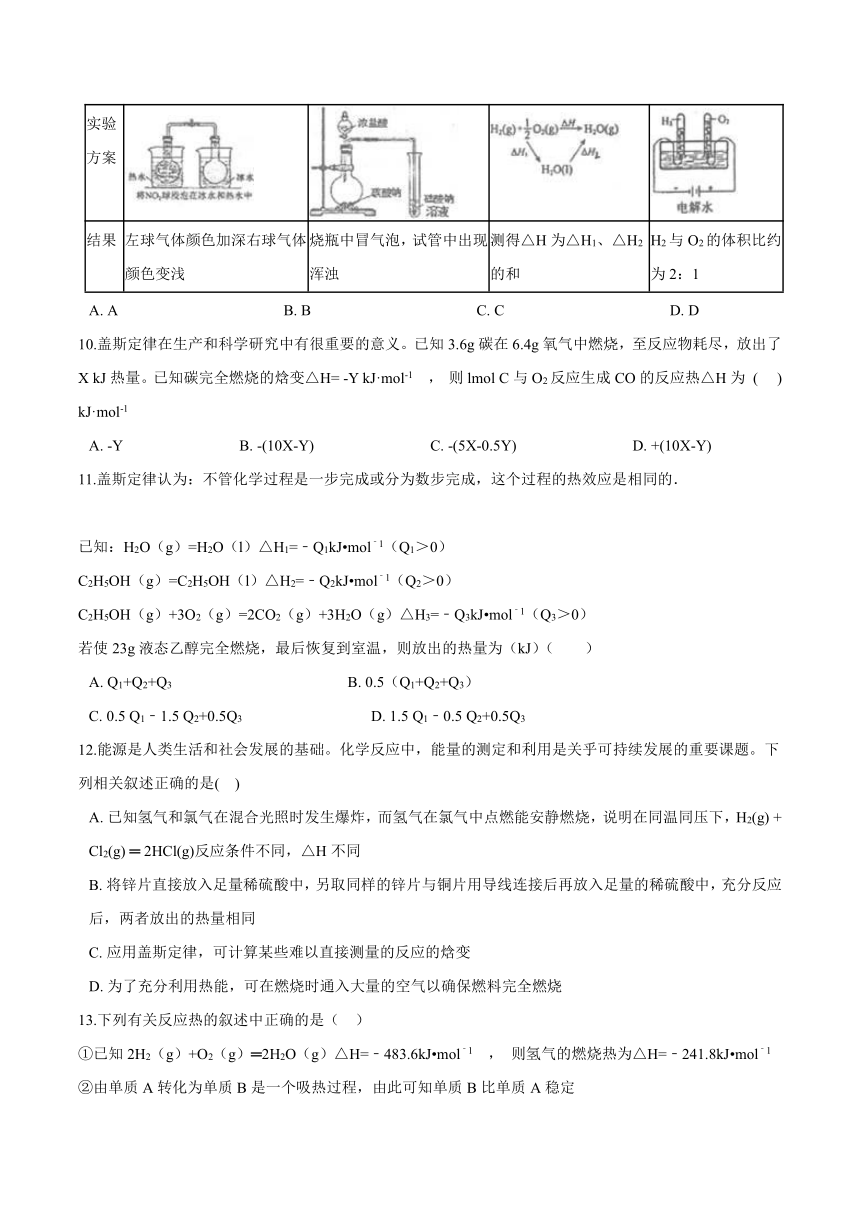 高考化学二轮专题复习知识点总结+跟踪训练（含答案） 专题05 化学反应中的能量变化 讲义