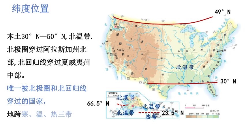 9.1美国第1课时课件（共16张PPT）七年级地理下学期人教版