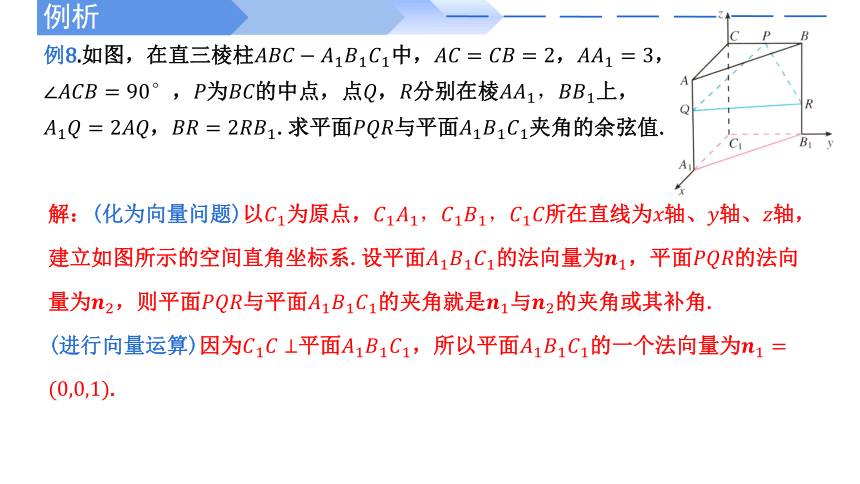 人教A版2019选择性必修第一册高二数学课件1.4.2用空间向量研究距离、夹角问题(第2课时)）(共31张PPT)