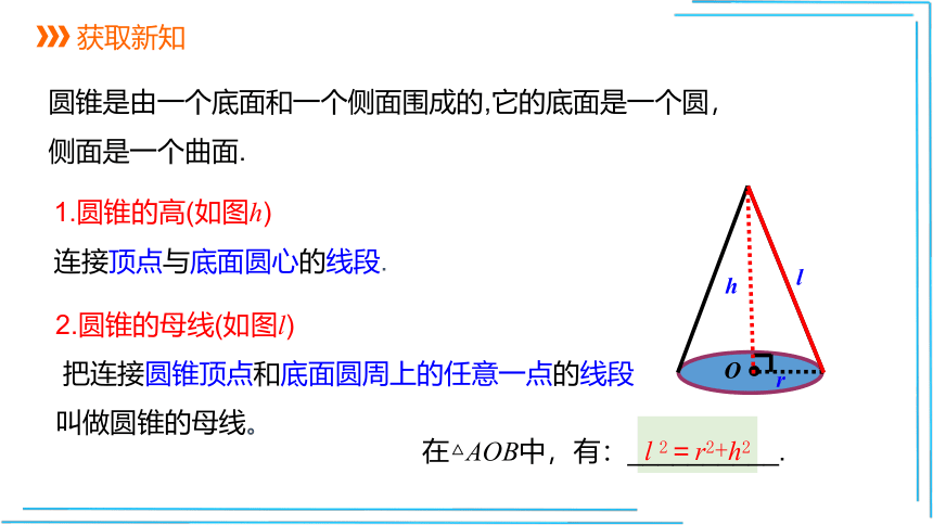 【人教九上数学最新教学课件】24.4 第2课时  圆锥的侧面积和全面积  课件（共14张PPT）