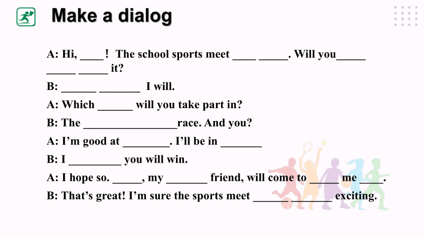 （新课标）Unit 1 Playing Sports Topic 3 The school sports meet is coming Section D课件(共29张PPT)+内嵌音视频