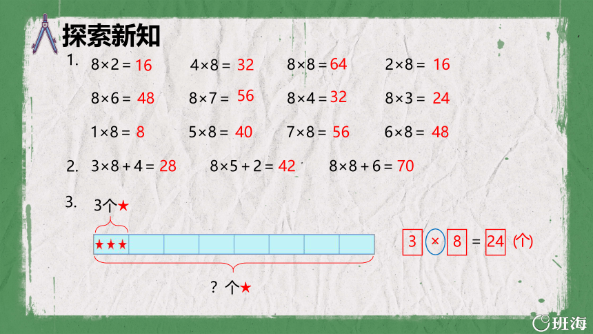 苏教版（新）二上-第六单元 2.1 8的乘法口诀【优质课件】